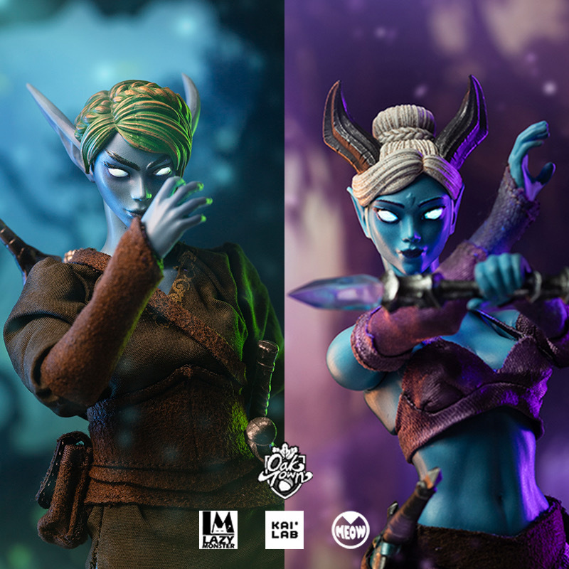 (Pre-Order) Lazy Monster Studio- Oak Town: Urugh Blackhorn 1/12 Action Figure