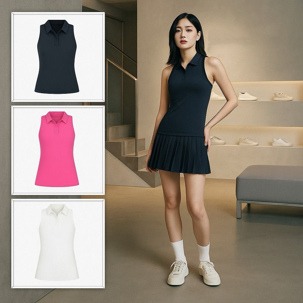 【預購】Tretorn Sleeveless G081101 女裝 Polo背心上衣