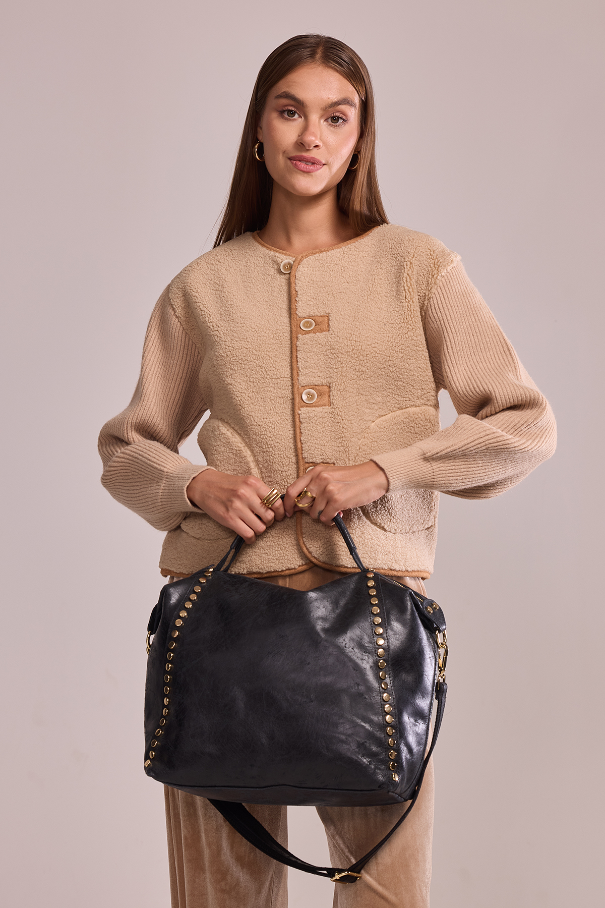 Cherry Paris Leather ONDINE  - 4191 Noir 黑色