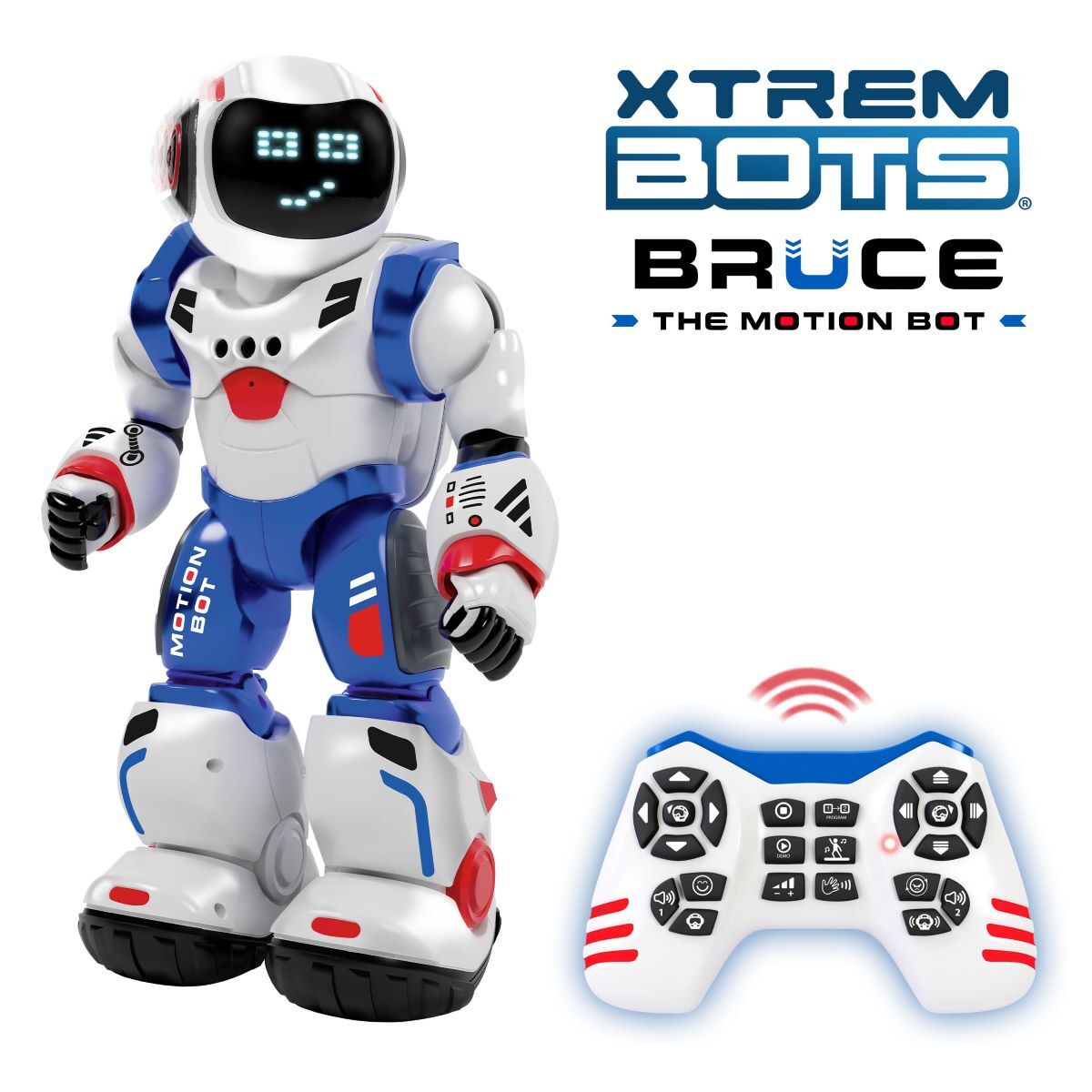 XTREM-BOTS搖控機械人系列-智能特務 BRUCE