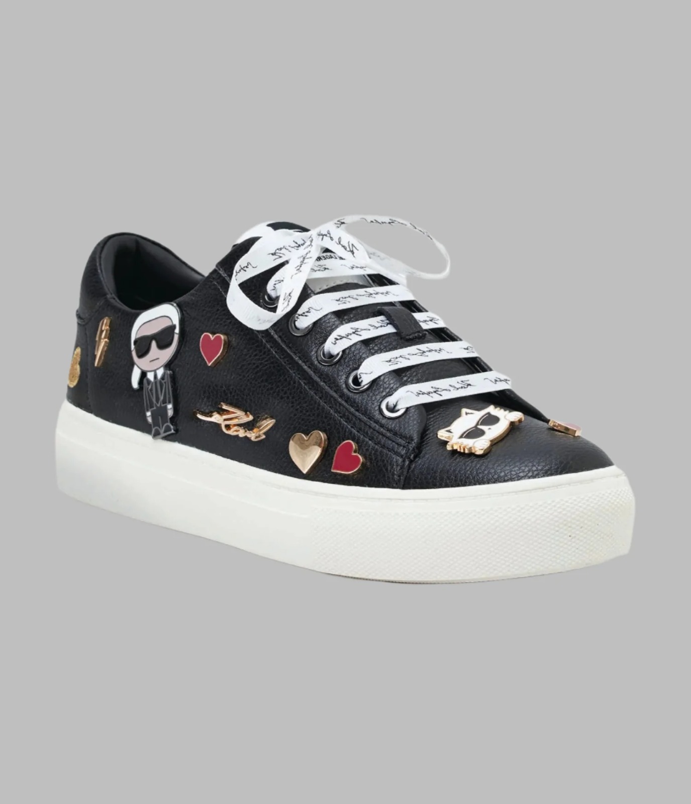 【預購】KARL LAGERFELD PARIS CATE PINS G081117 女裝鞋(黑色)