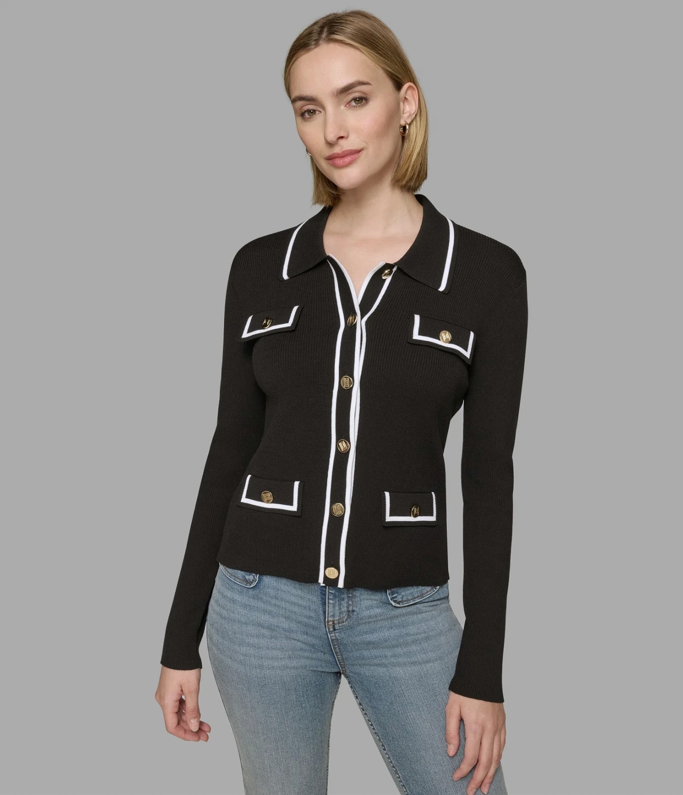 【預購】KARL LAGERFELD PARIS CARDIGAN G081127 女裝長袖上衣