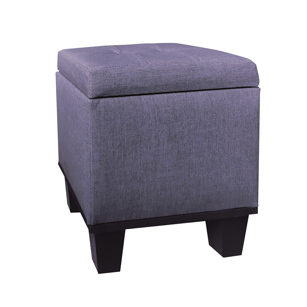 多莉絲貓抓皮革收納型化妝椅/方型椅凳/矮凳/小椅子(四色可選)