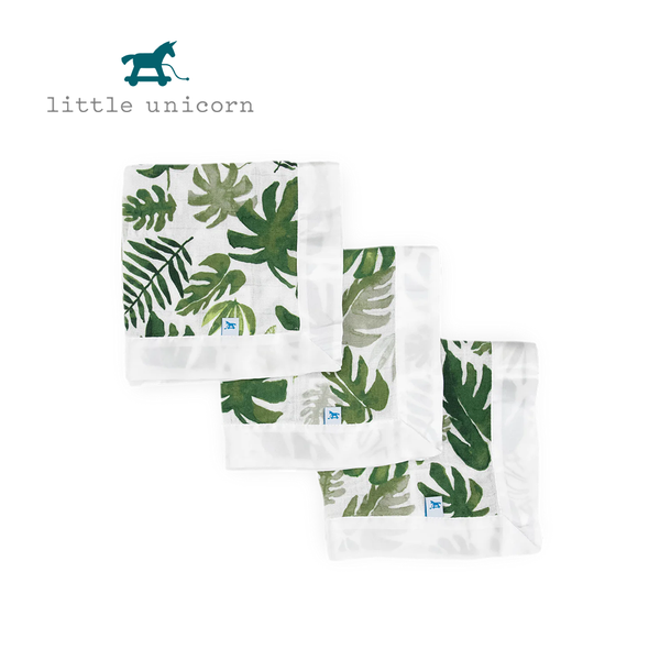 Little Unicorn 純棉安撫巾三入組 (多款可選)