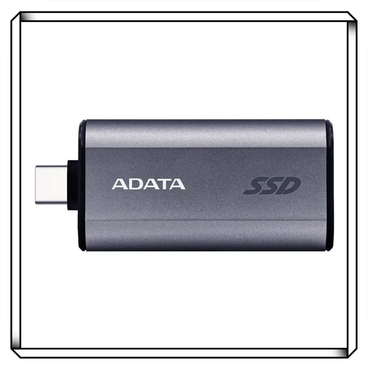 ADATA 威剛 SC750 500GB 外接式固態硬碟SSD(鈦灰)(Type-C)
