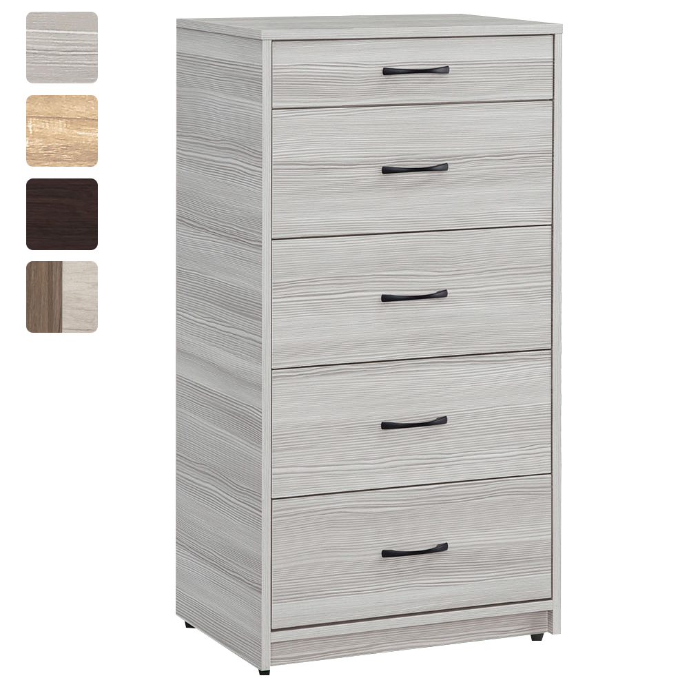 伊達爾2尺五斗櫃/五抽收納櫃/置物櫃(四色可選)