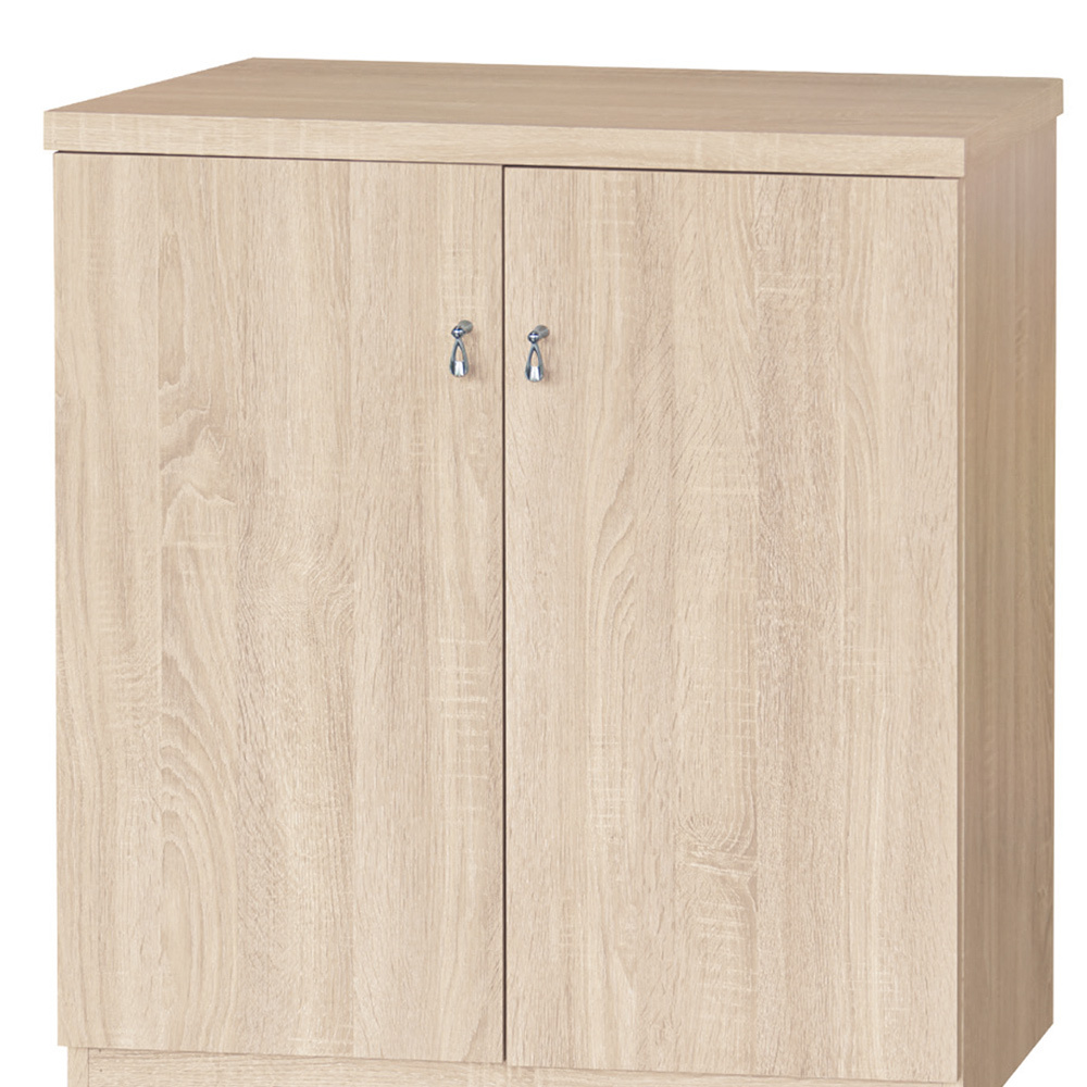 伊萊2.5尺二門鞋櫃(梧桐色)