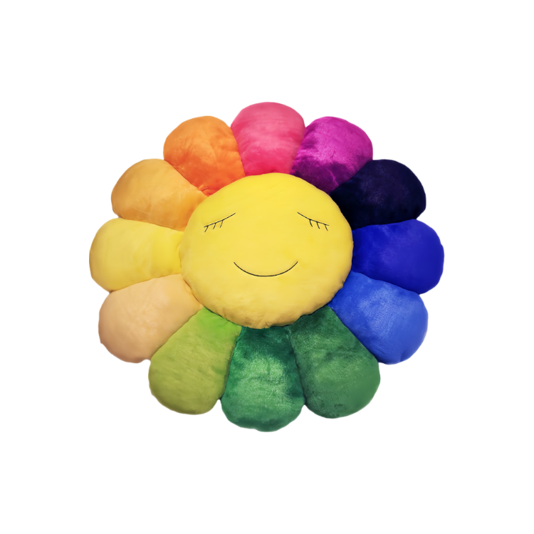 Takashi Murakami Flower Emoji 村上隆小花抱枕花花100公分全新正品