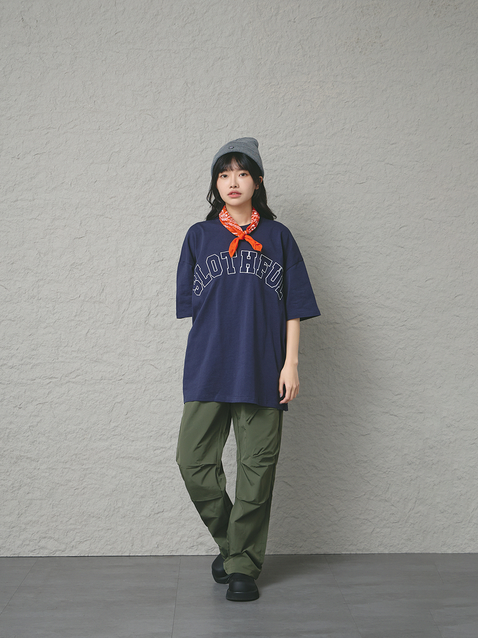 刺繡大LOGO短T(3色)