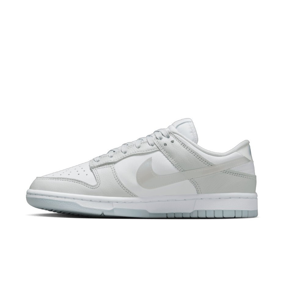 W Nike Dunk Iridescent Swoosh 灰白 鐳射鈎 HJ5787-001