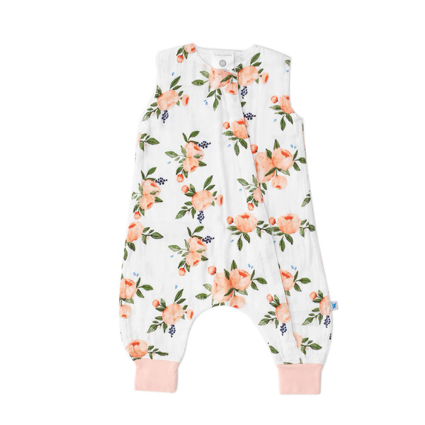 Little Unicorn 雙層紗褲型防踢背心 水彩玫瑰