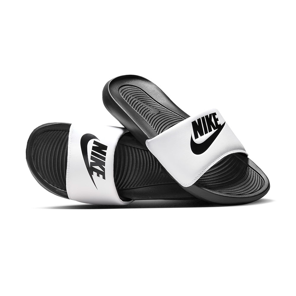 Nike Victori One Slide 男鞋 女鞋 黑白色 休閒 軟底 基本款 中性 拖鞋 CN9675-005
