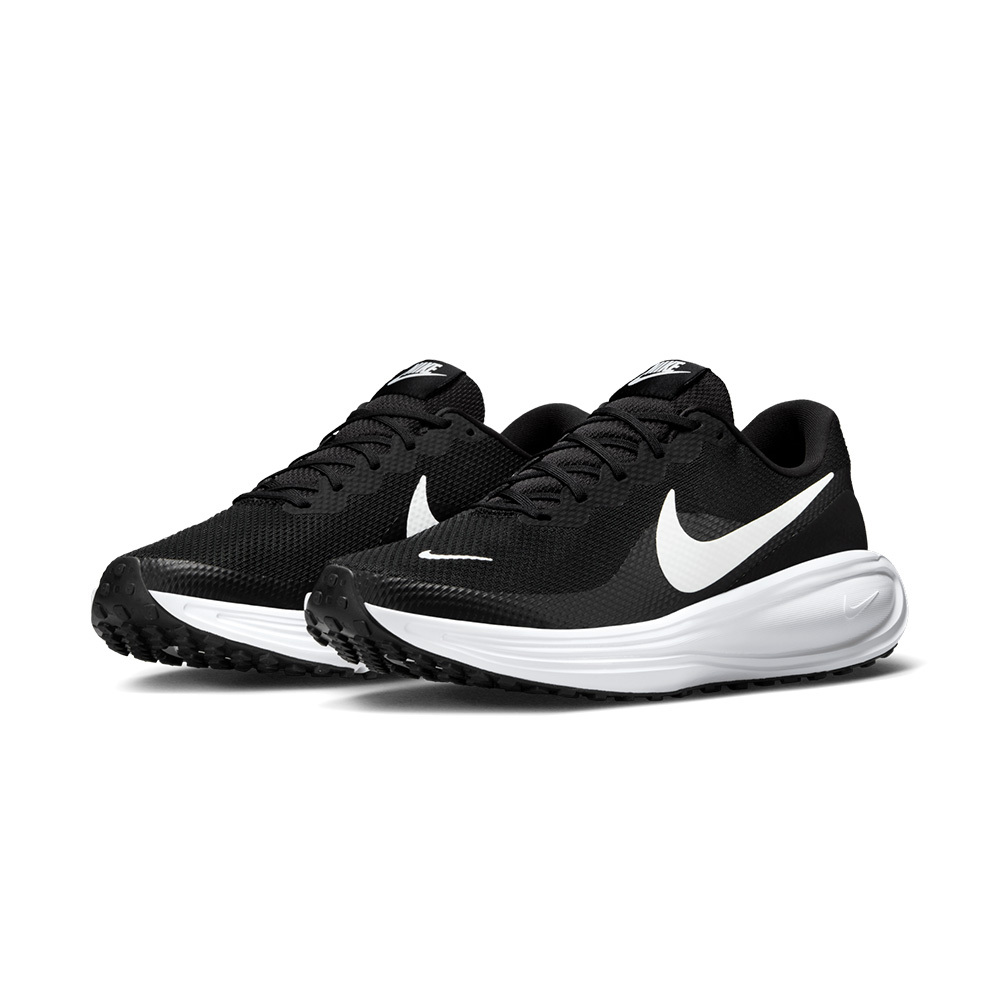Nike Revolution 8 男鞋 黑白色 運動 緩震 透氣 百搭 跑鞋 輕量 慢跑鞋 HJ9198-003