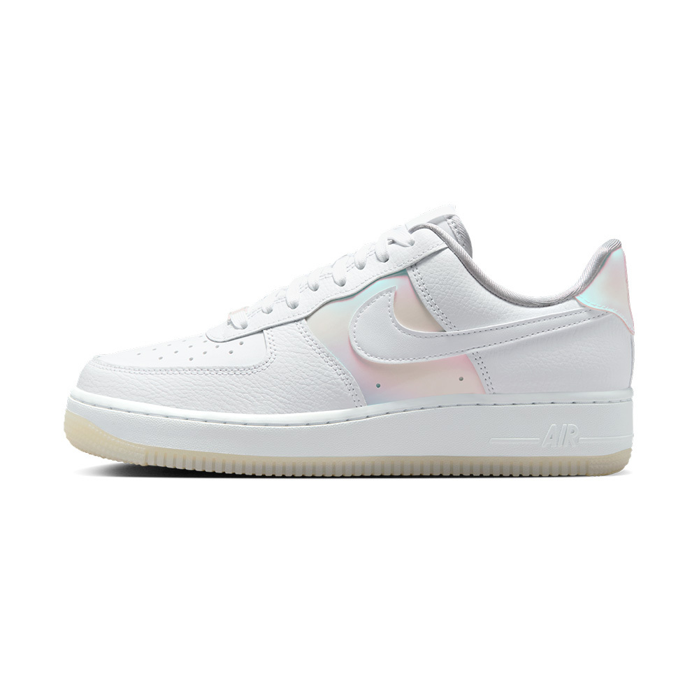 Nike Air Force 1'07 女鞋 白色 全白 AF1 透氣 百搭 珠光 休閒鞋 IIH3204-100