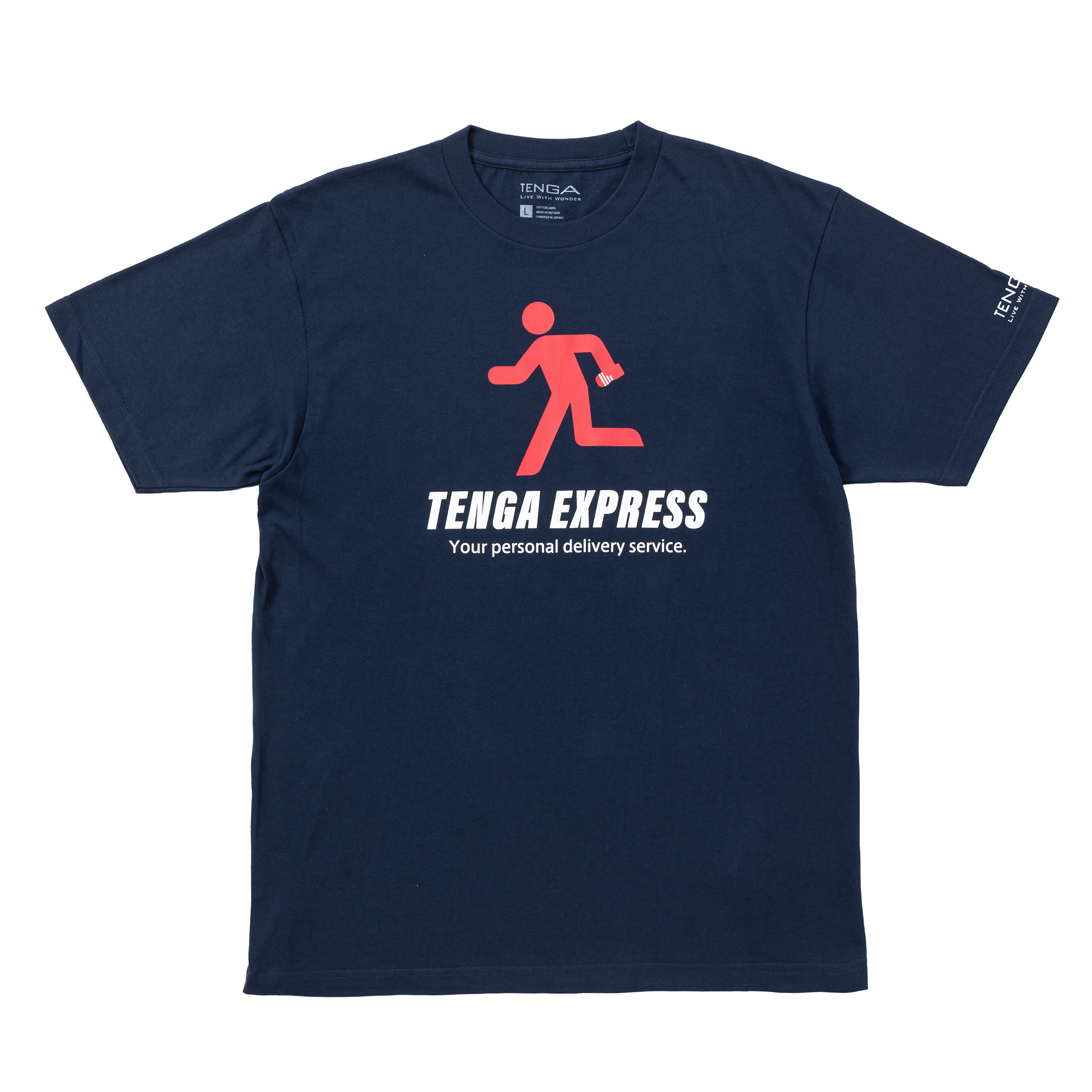 TENGA EXPRESS T恤 深藍色