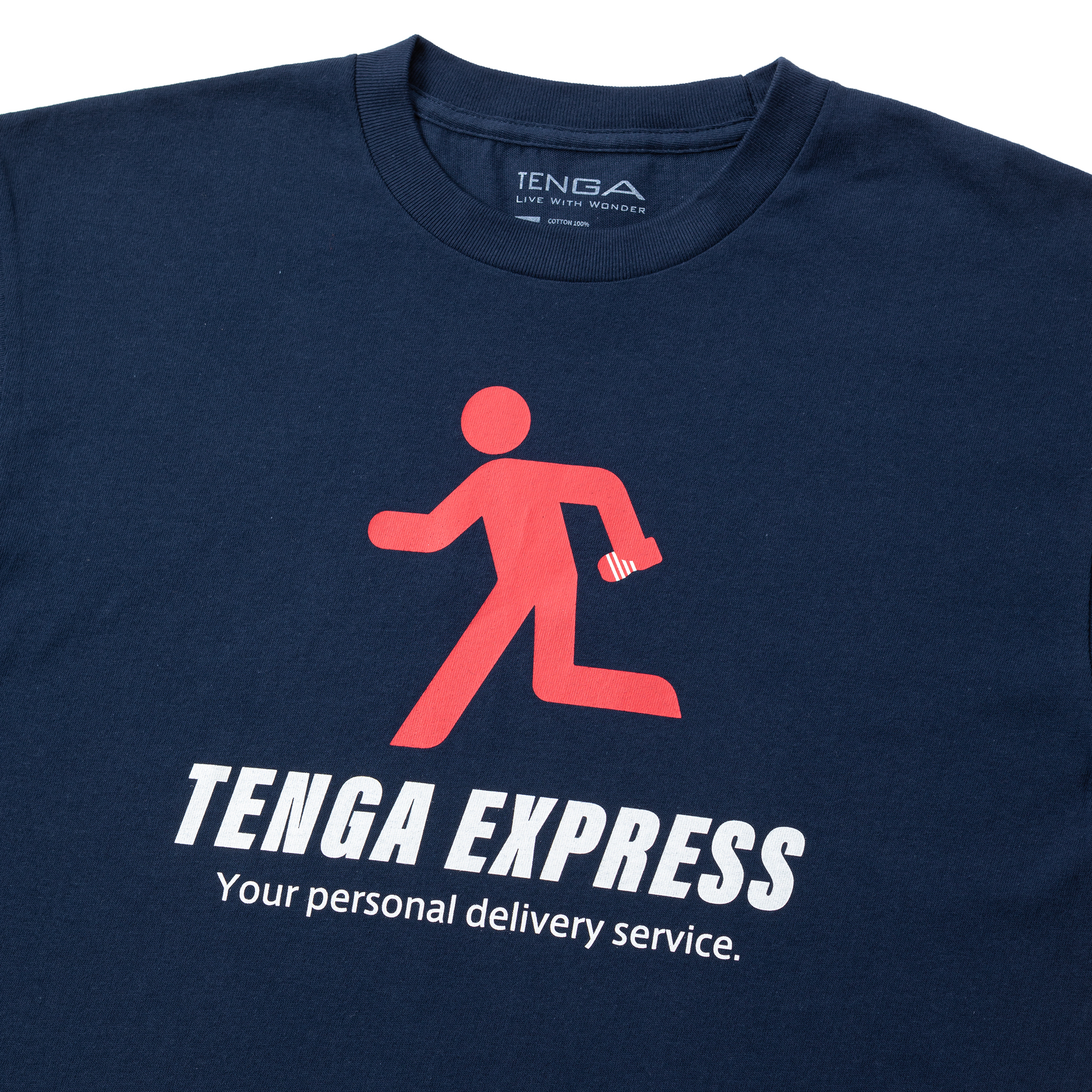 TENGA EXPRESS T恤 深藍色