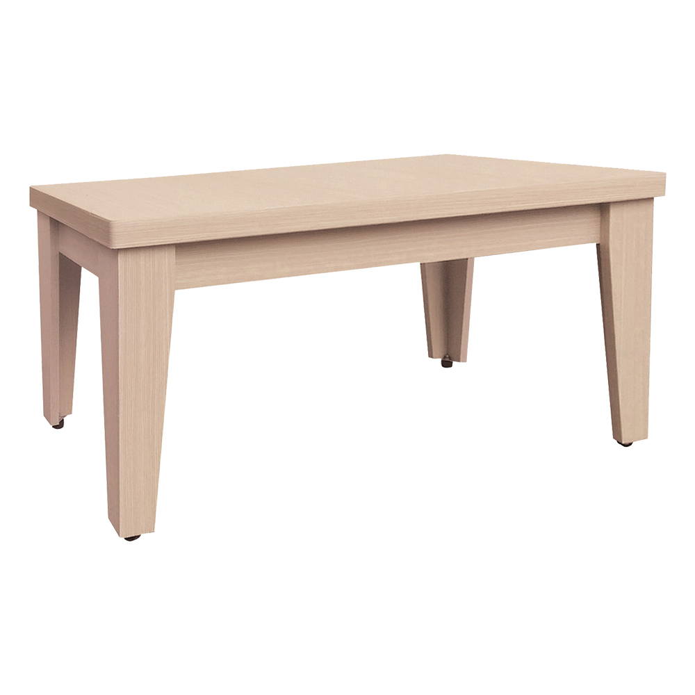 尼夏3.3尺簡約大茶几(白橡色)