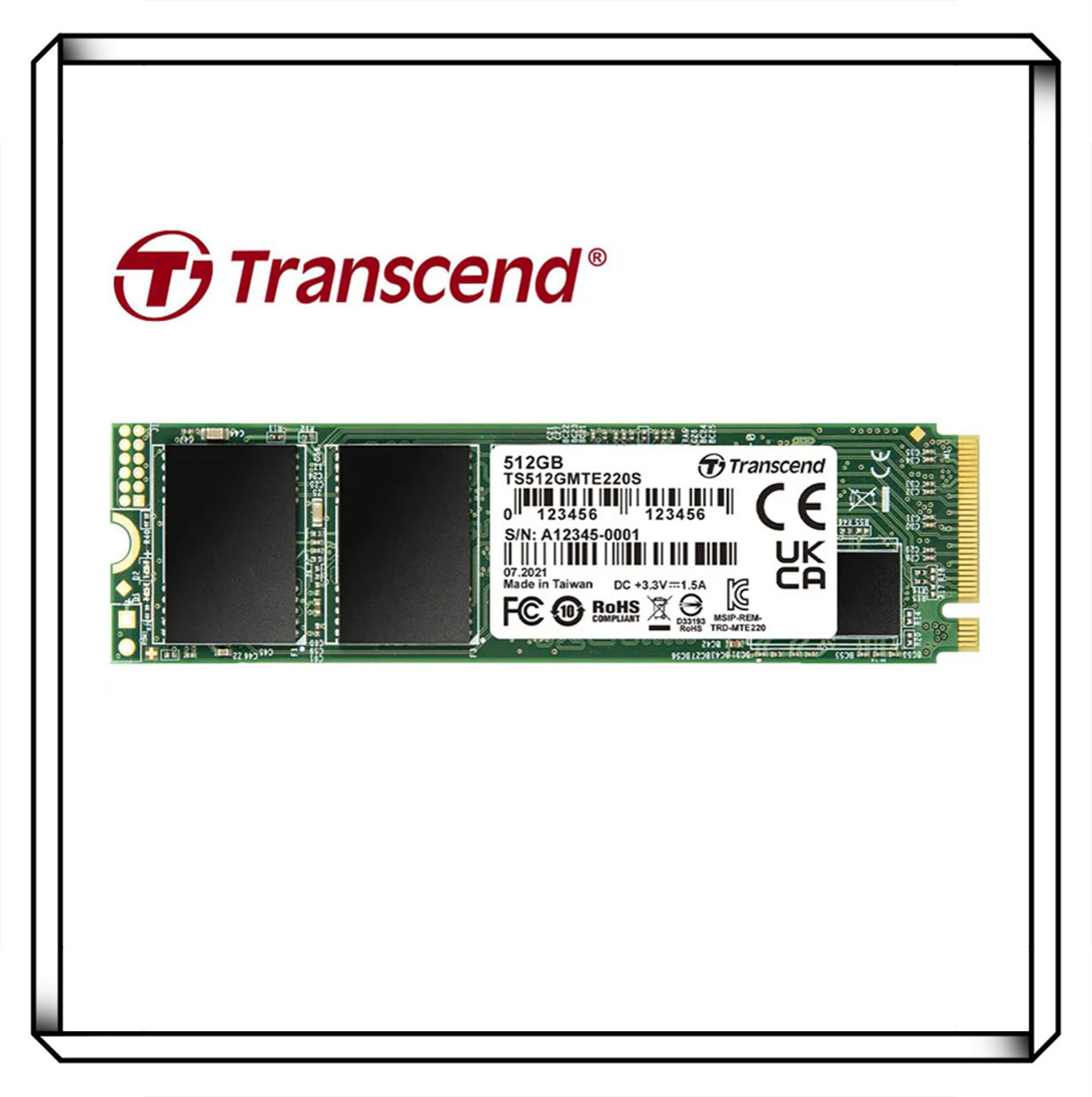 Transcend 創見 256GB 512GB 2TB MTE220S M.2 2280 PCIe Gen3x4 SSD固態硬碟