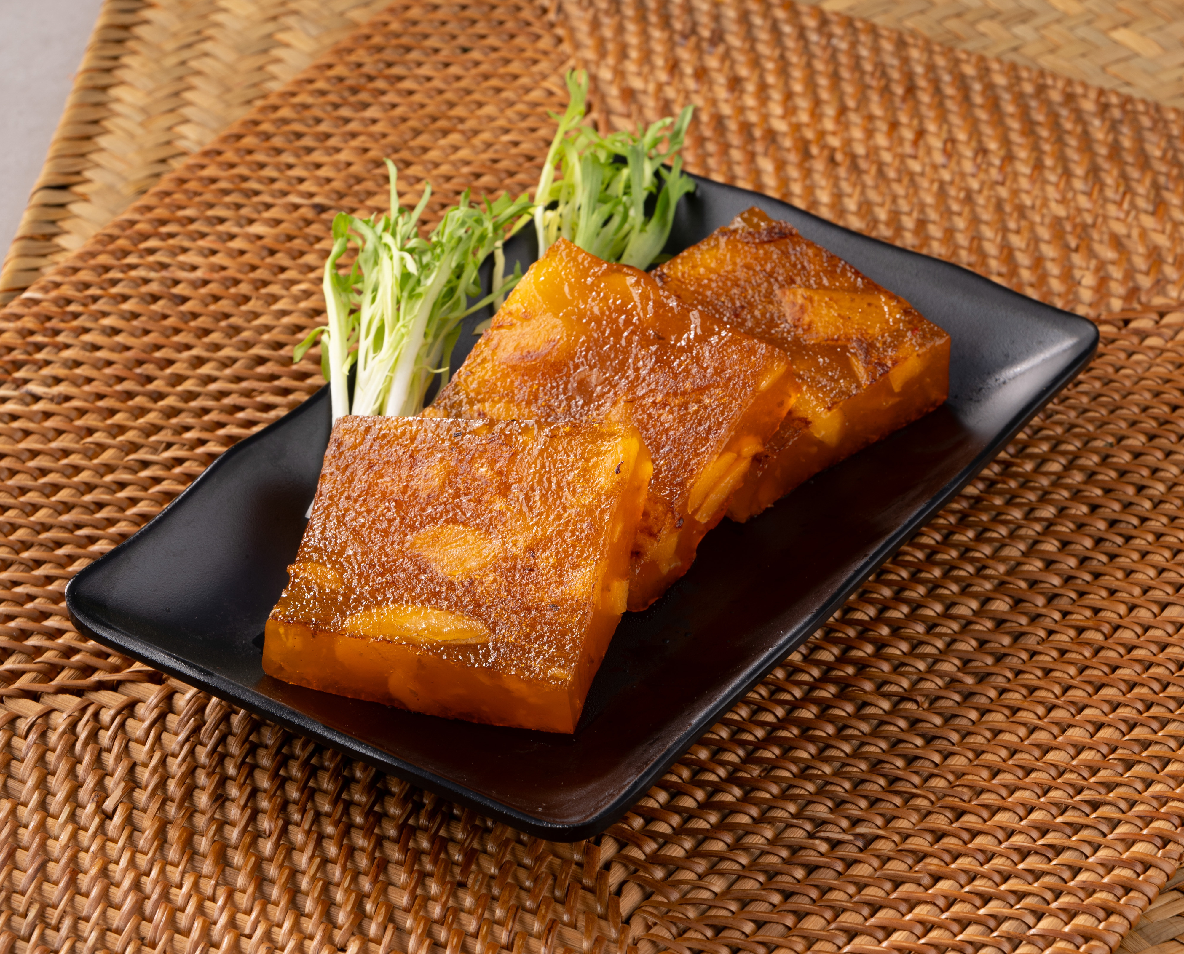 桂花蔗糖馬蹄糕 （三件）