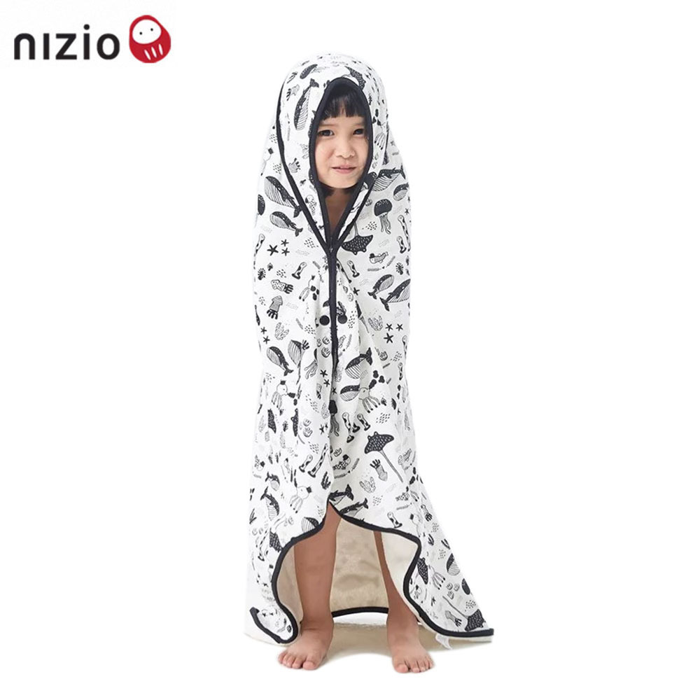 Nizio 小蘑菇成長浴巾(浴袍)OGG聯名款 (多款可選)