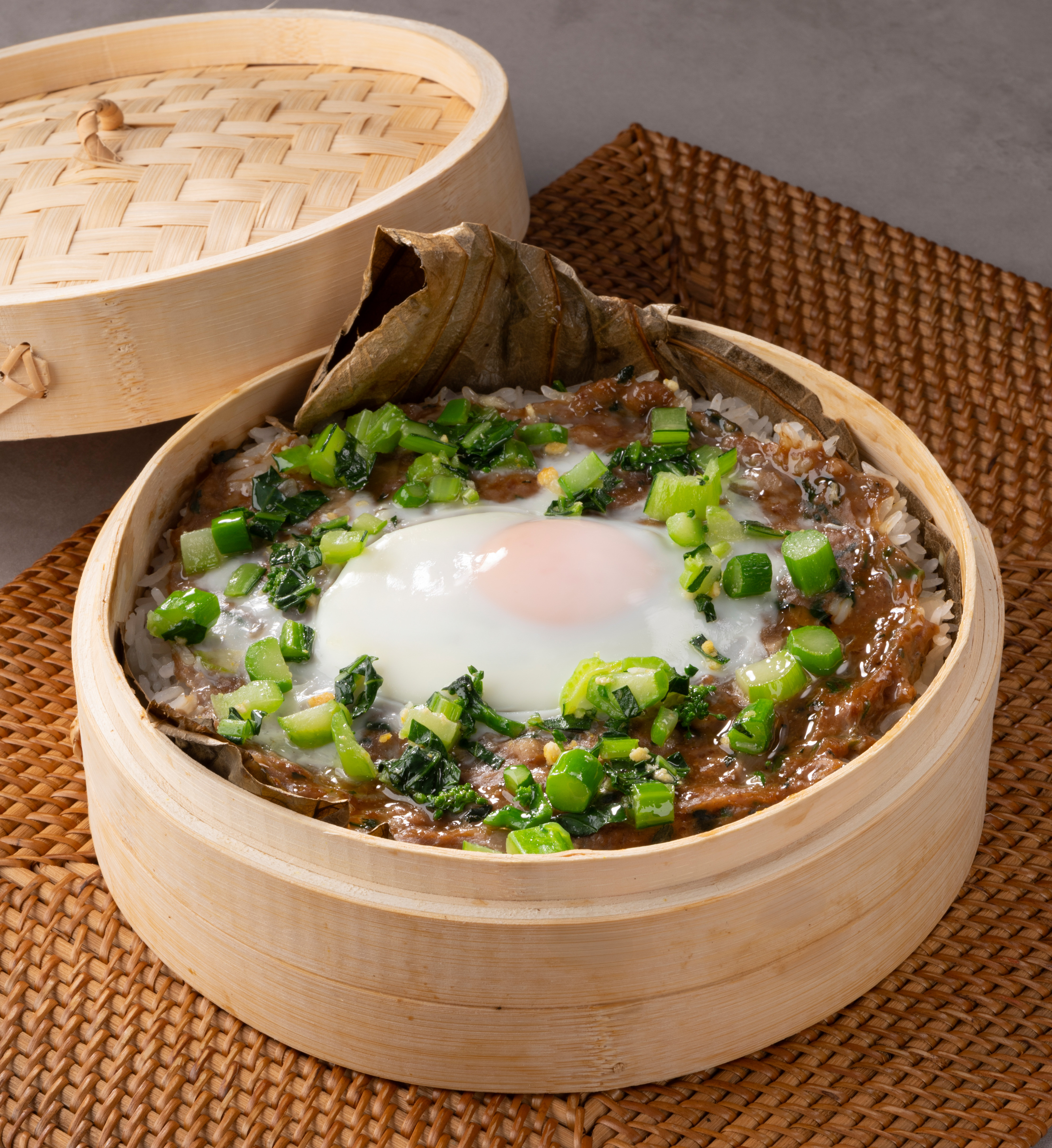 濃香流心蛋牛肉飯（原籠一份）