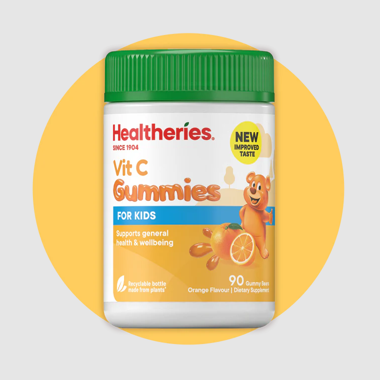 【直播】Healtheries LL081234 兒童維他命C 果味軟糖 (90粒裝)(買一送一)