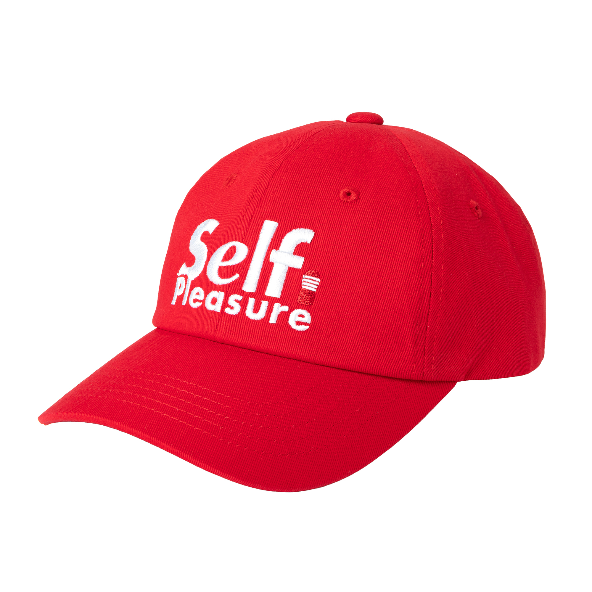 Self-Pleasure 帽子 紅色