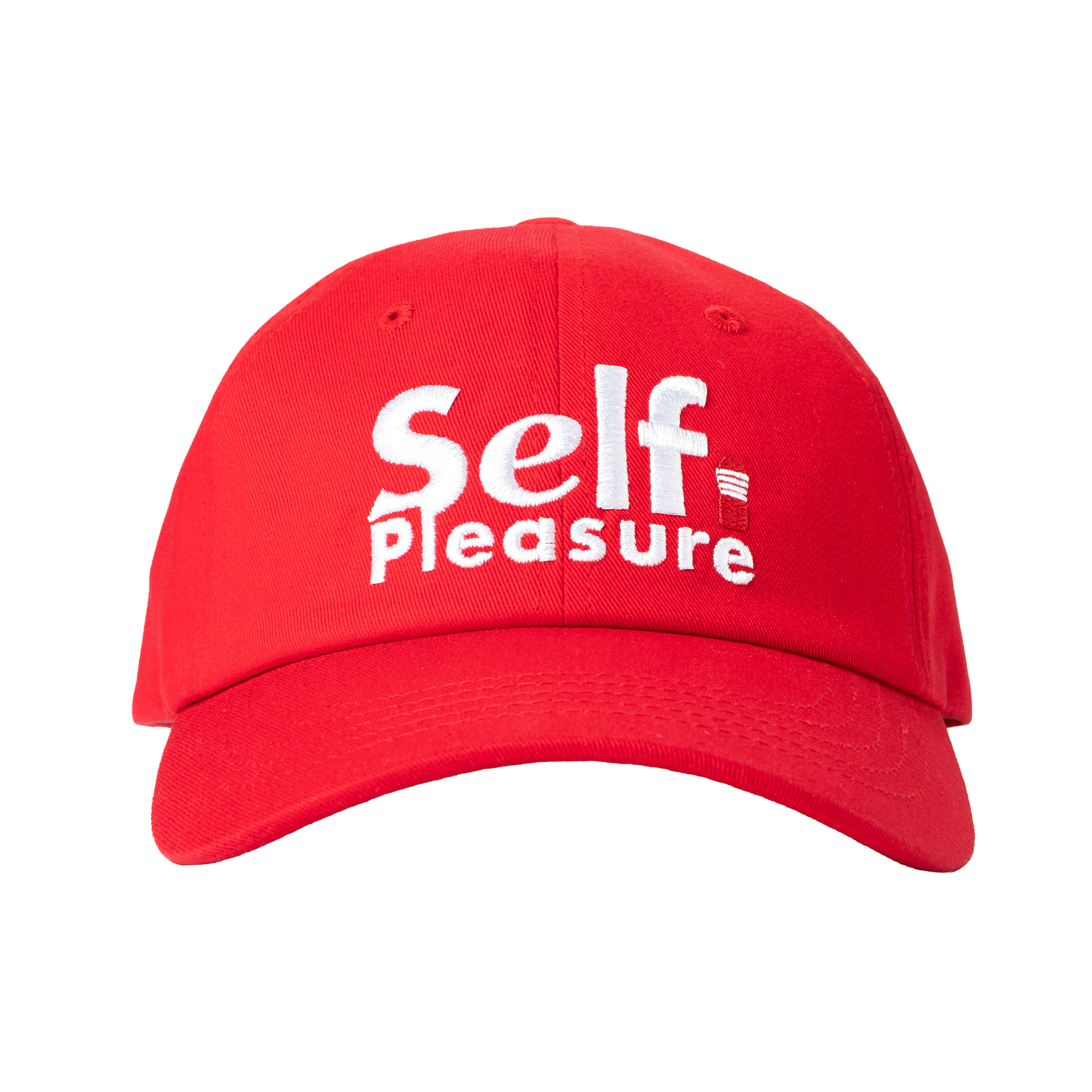 Self-Pleasure 帽子 紅色