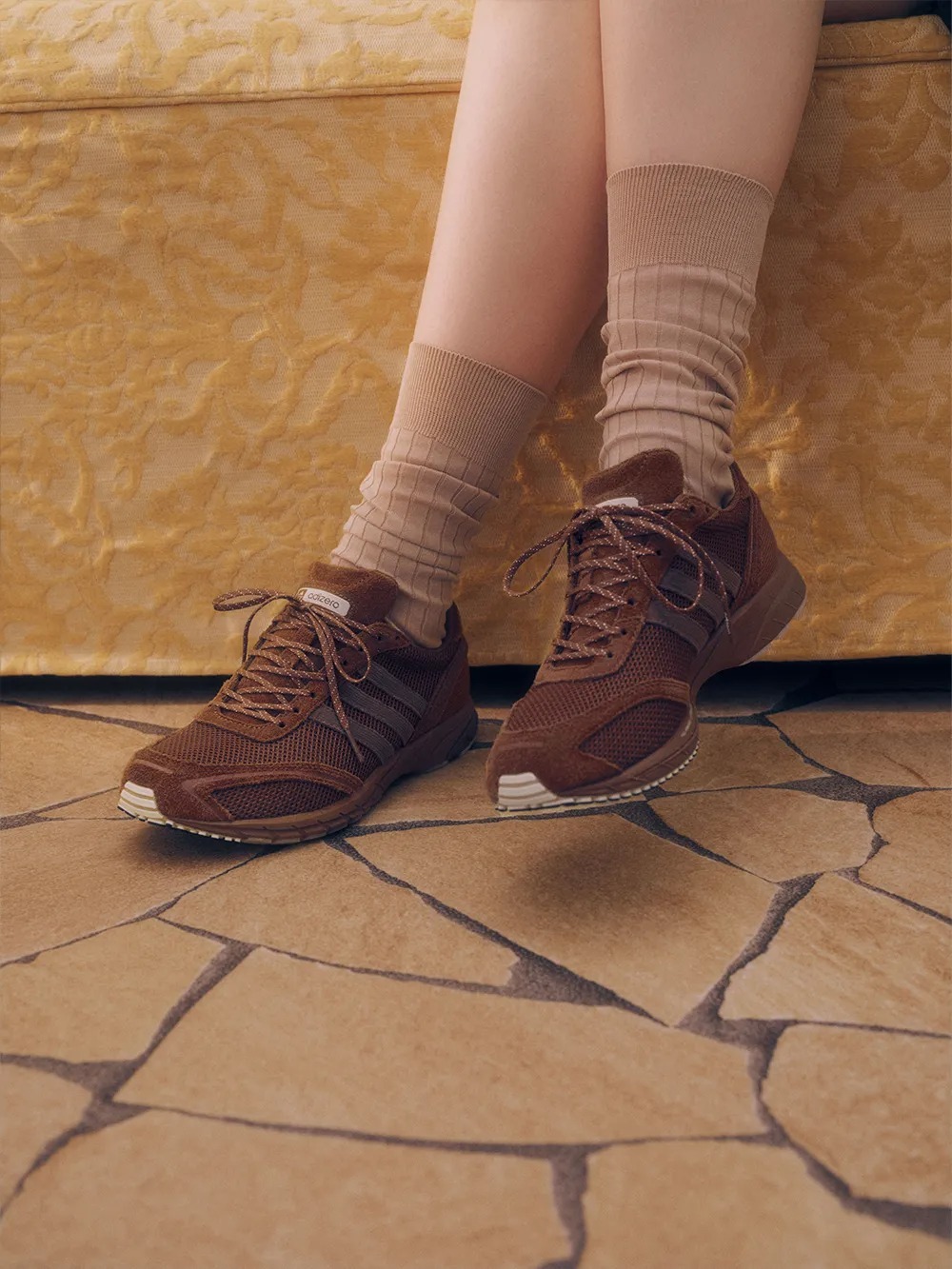 預購┃adidas ADIZERO ADIOS OG 休閒鞋 運動鞋 巧克力色 咖啡色