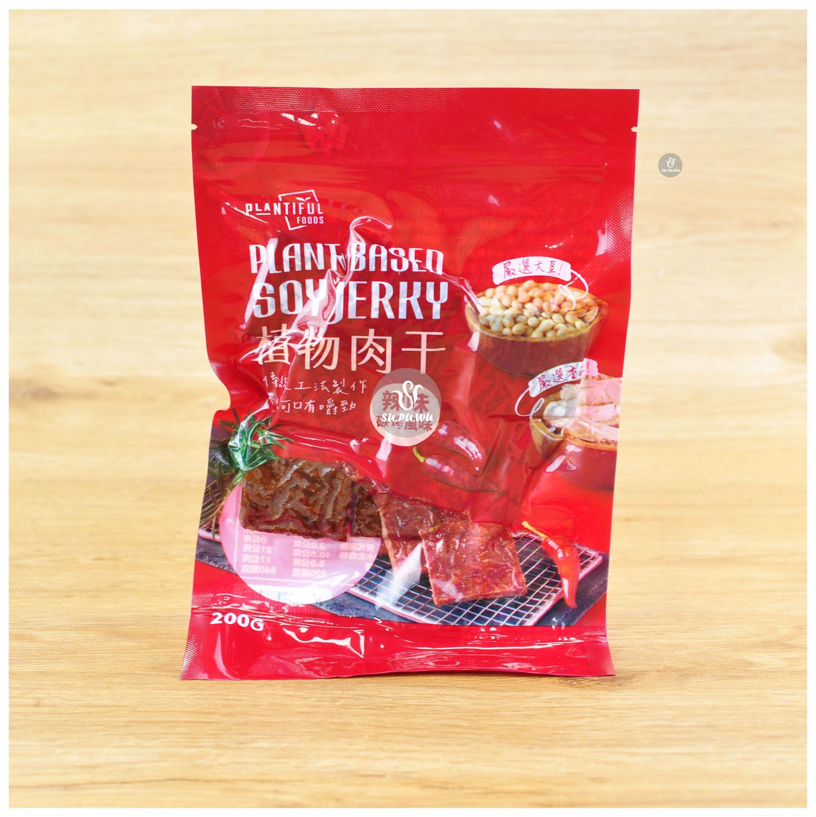 〔大政〕辣味碳烤風味 植物肉干