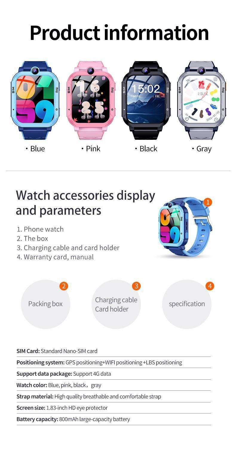 Chillbuds 🇭🇰 T9多功能GPS定位兒童智能手錶 Z191 (7-14日寄出)