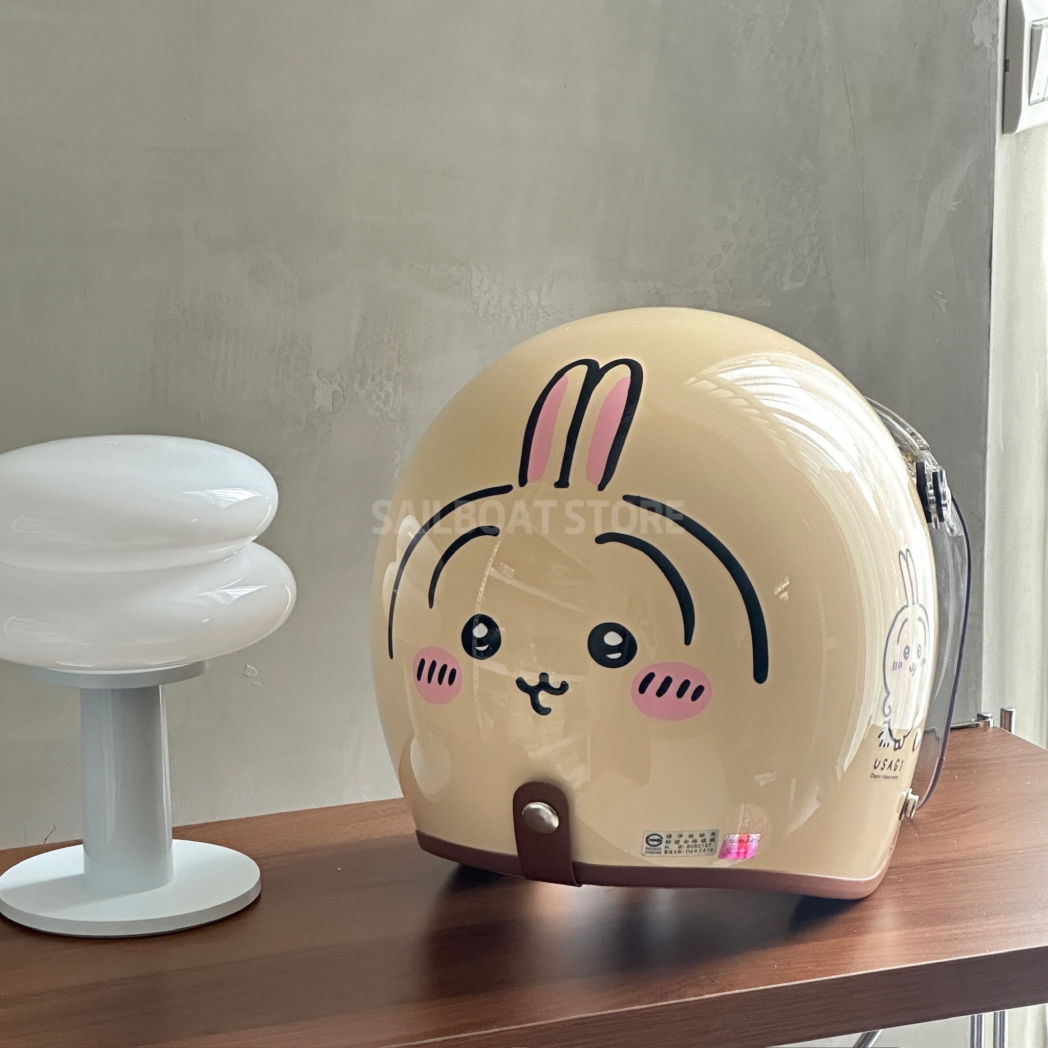 #預購🇯🇵日本 吉伊卡哇 墨鏡騎士帽 安全帽