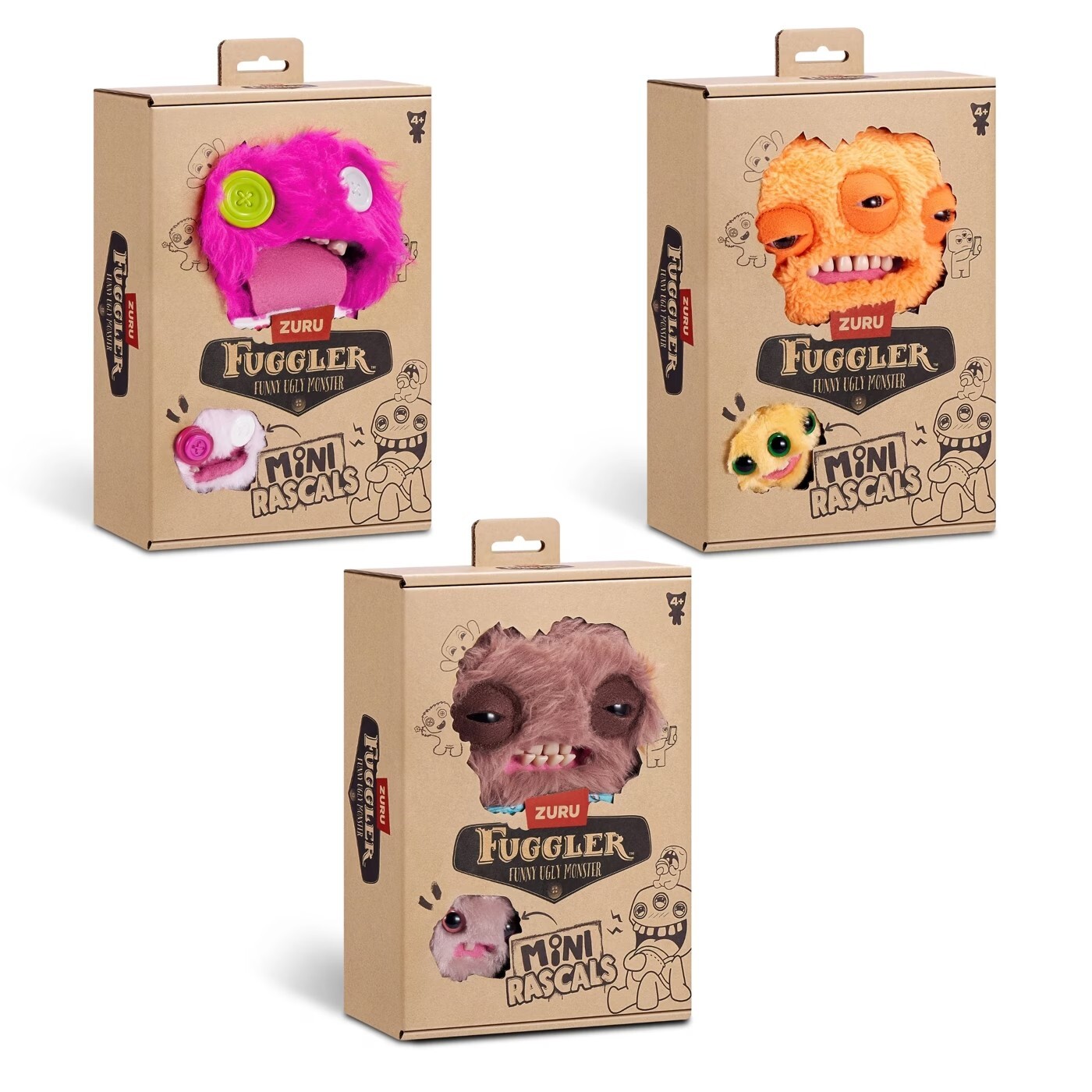 FUGGLER 放克牙寶 牙齒怪 - 9吋帶著這個小淘氣(隨機出貨)