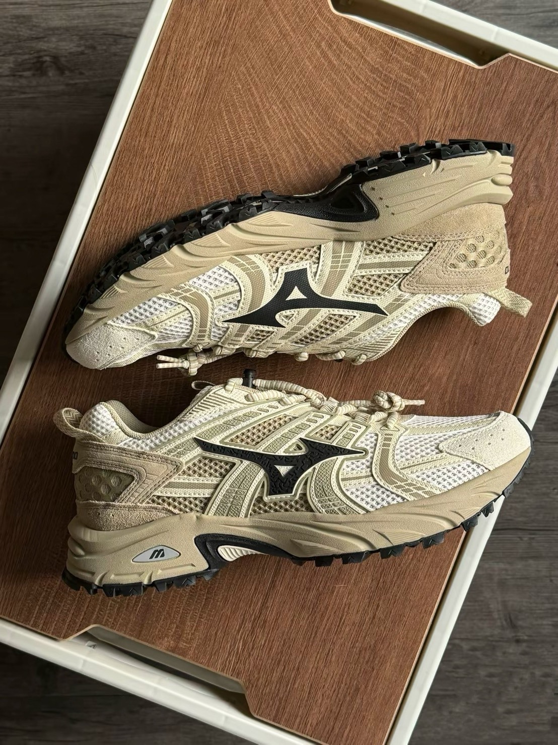 "代購" Mizuno FIYI TL 戶外 機能鞋 黑色/沙色