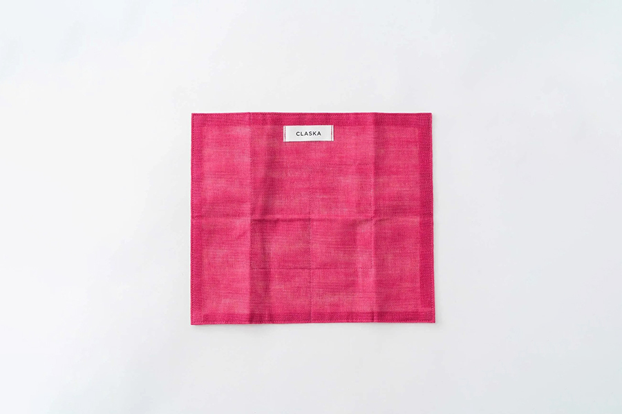 CLASKA - 蚊帳織方巾 / 粉