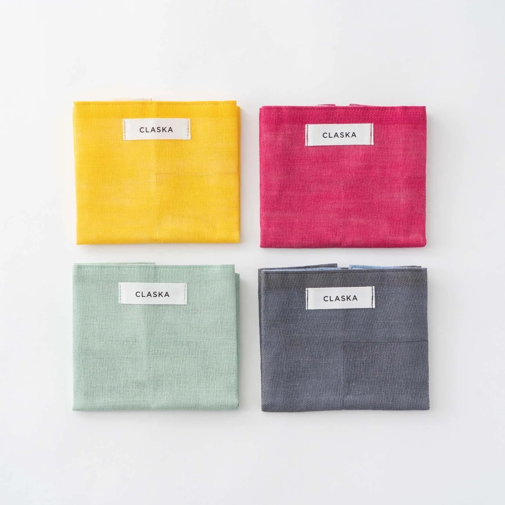 CLASKA - 蚊帳織方巾 / 粉