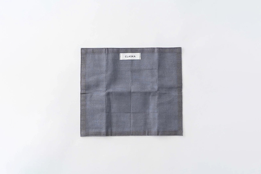 CLASKA - 蚊帳織方巾 / 灰