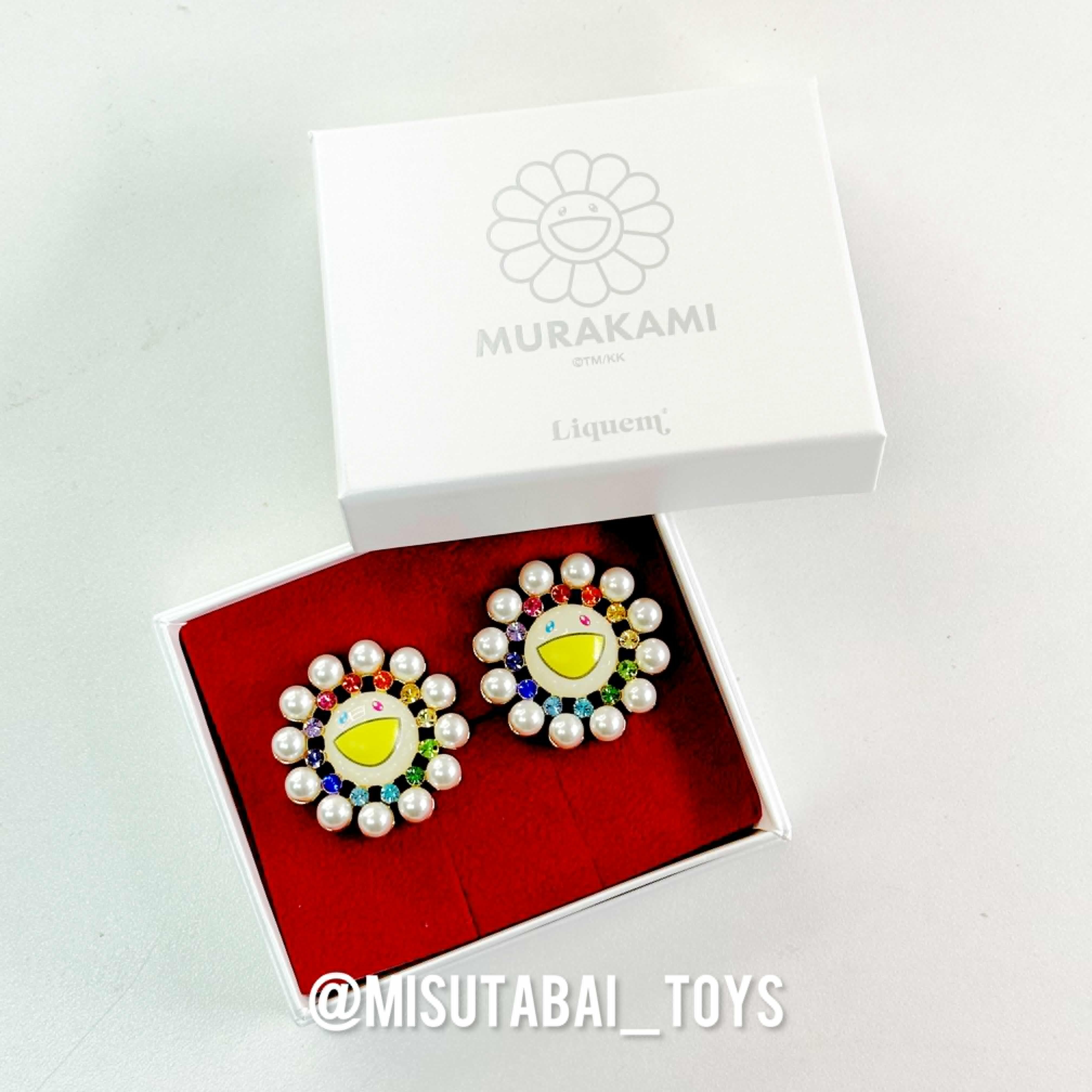 Murakami x Liquem Flower Earrings (2024 Ver.)