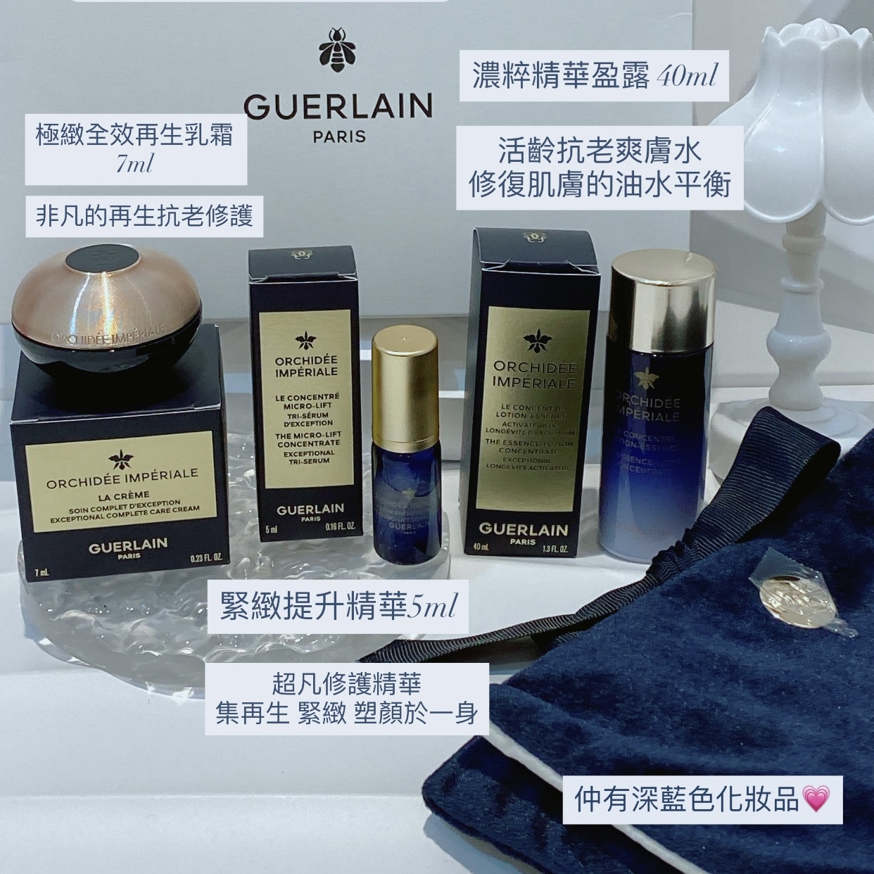 GUERLAIN 嬌蘭蘭花系列旅行套裝