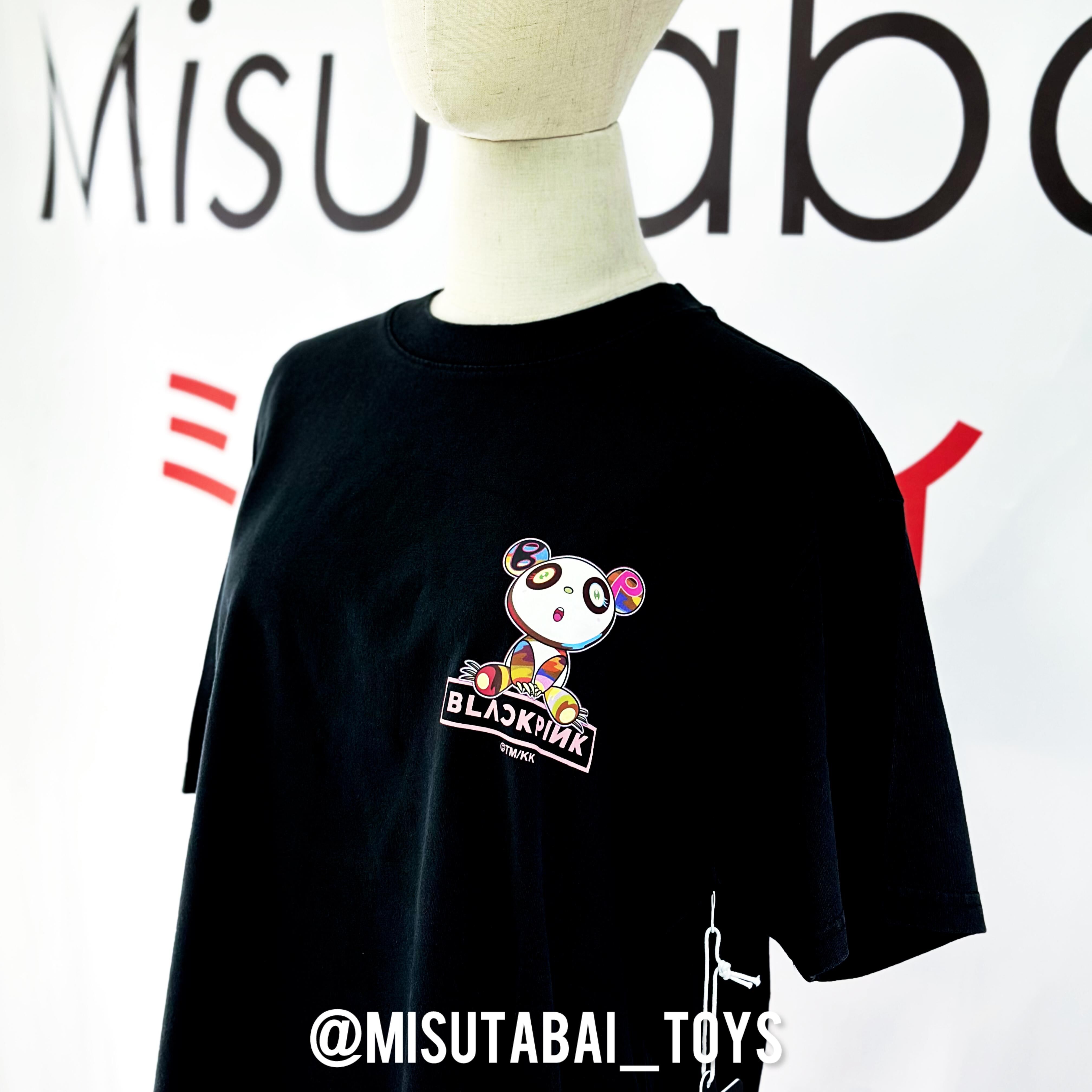 BLACKPINK + Takashi Murakami Signature T-Shirt (Vintage Black)