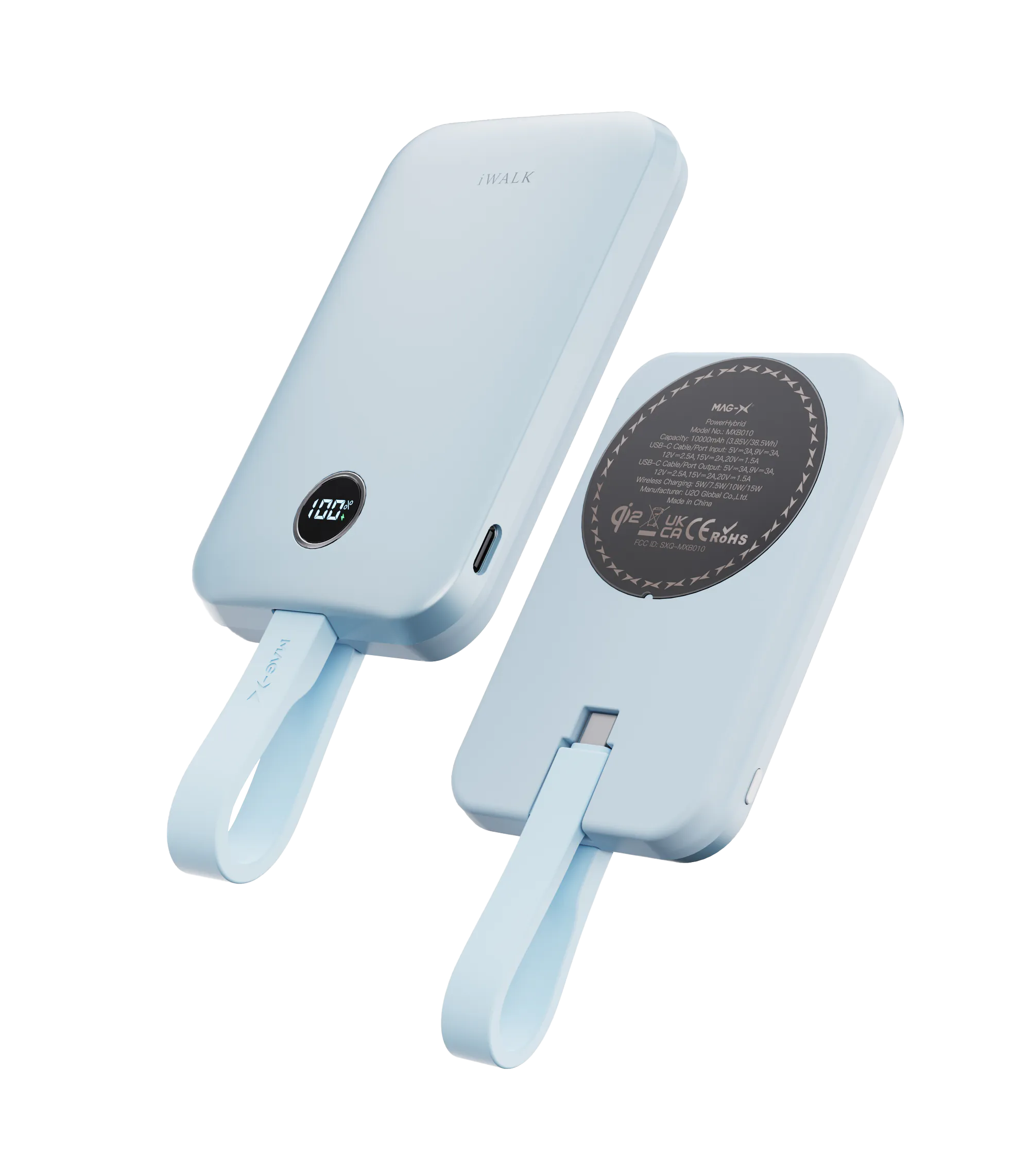 【iWALK】MAGO 磁吸帶線行動電源