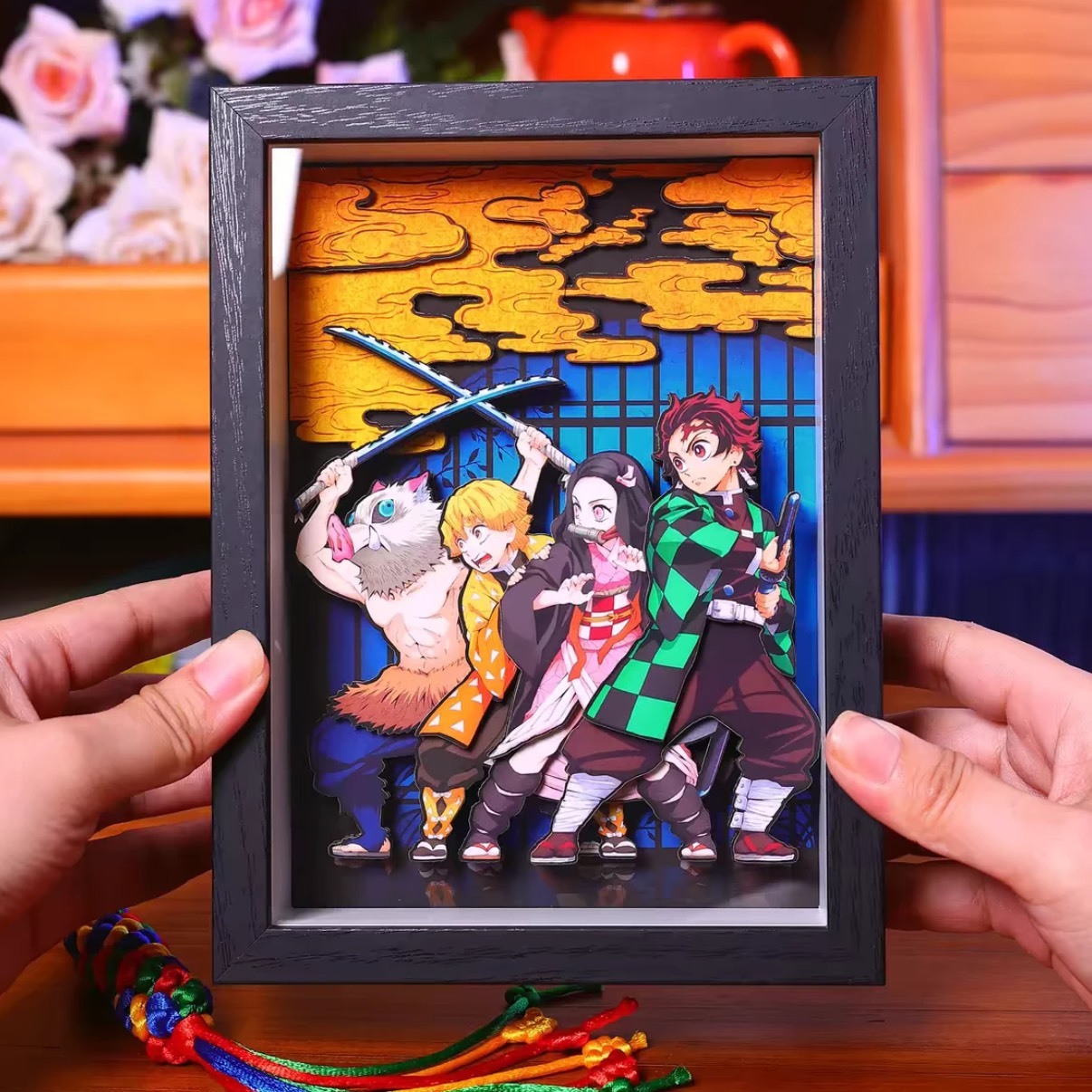 鬼滅之刃 3D 展示立體畫