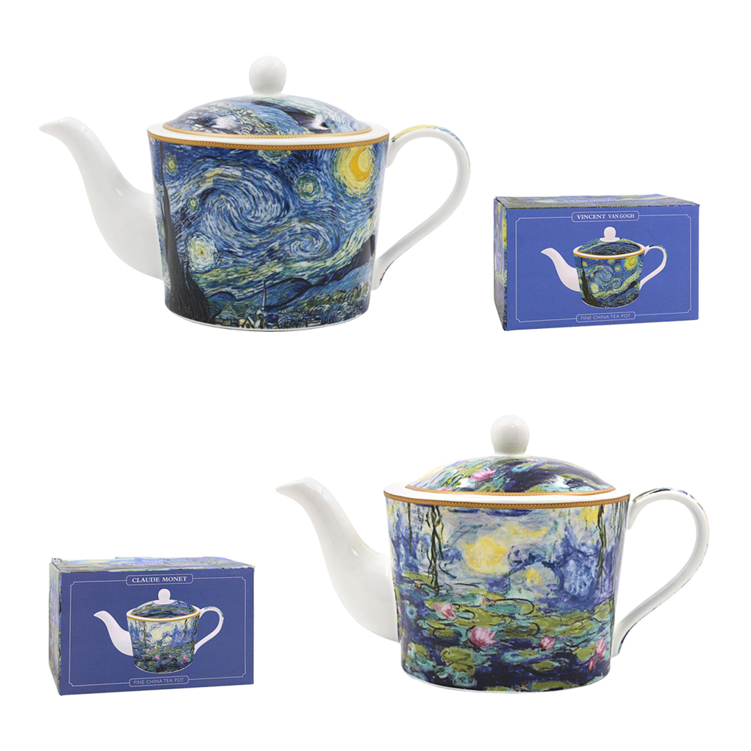 【LESSER & PAVEY】 Van Gogh 梵谷 | Monet莫內 茶壺