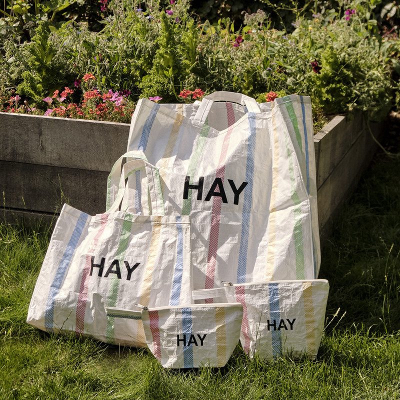 Candy Stripe Wash Bag S / 收納袋