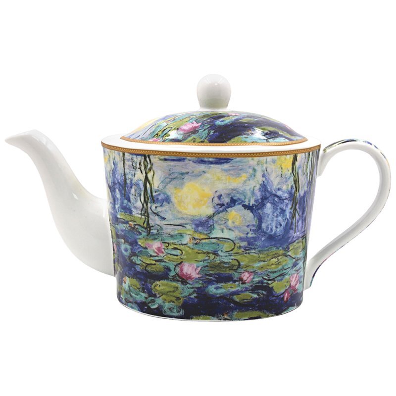 lesserpavey,monet,vangogh,莫內,梵谷,茶壺,杯,杯子,馬克杯,杯壺,茶壺,個人杯壺組,子母壺,送禮,生活用品,英式茶具,選品,家居,下午茶,儀式感,內湖,換個角度有限公司