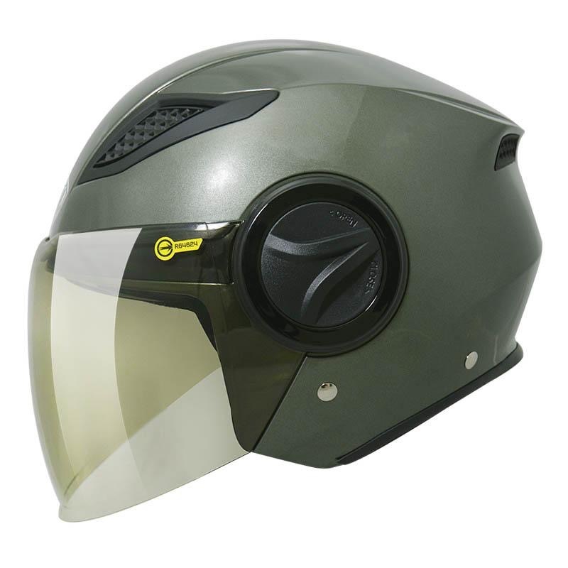 THH T318S 素色 卡其綠 3/4罩式