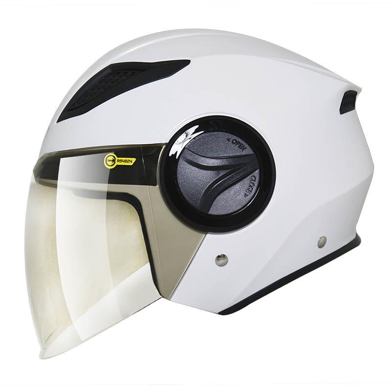 THH T318S 素色 珍珠白 3/4罩式