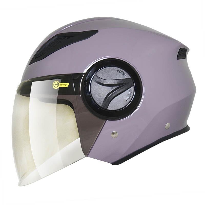 THH T318S 素色 丁香紫 3/4罩式