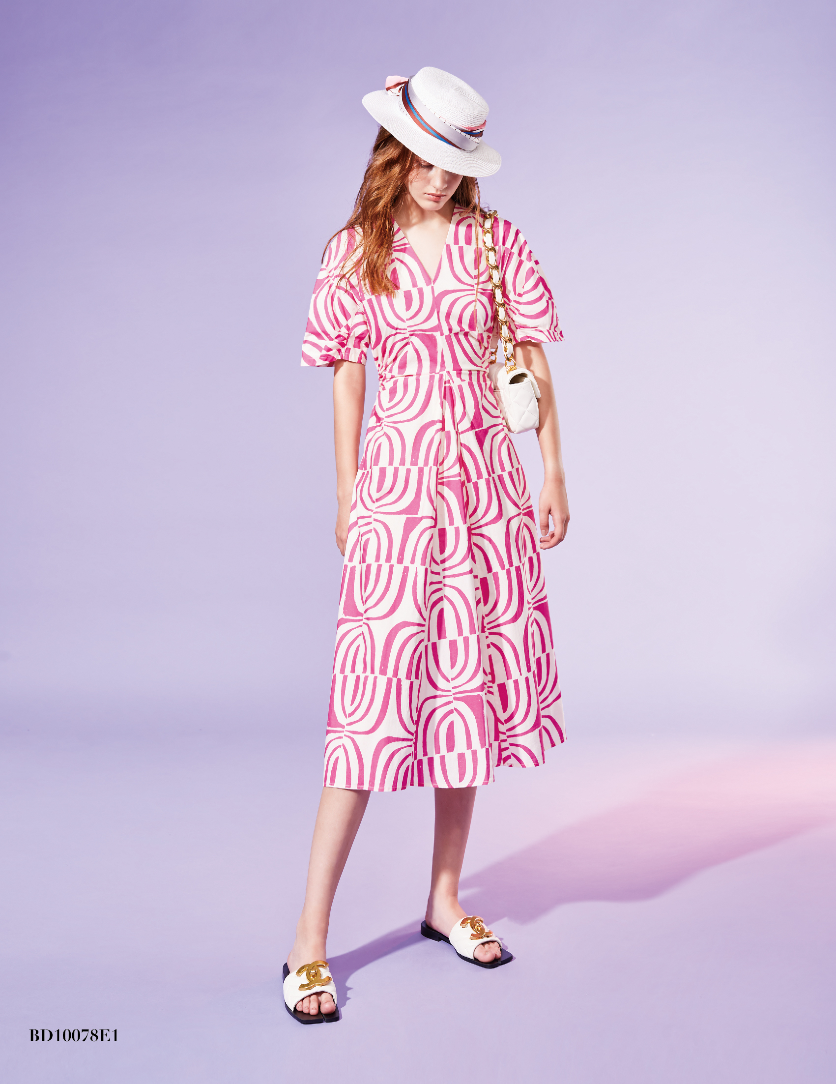 BD10078E1音樂宮活潑純棉洋裝