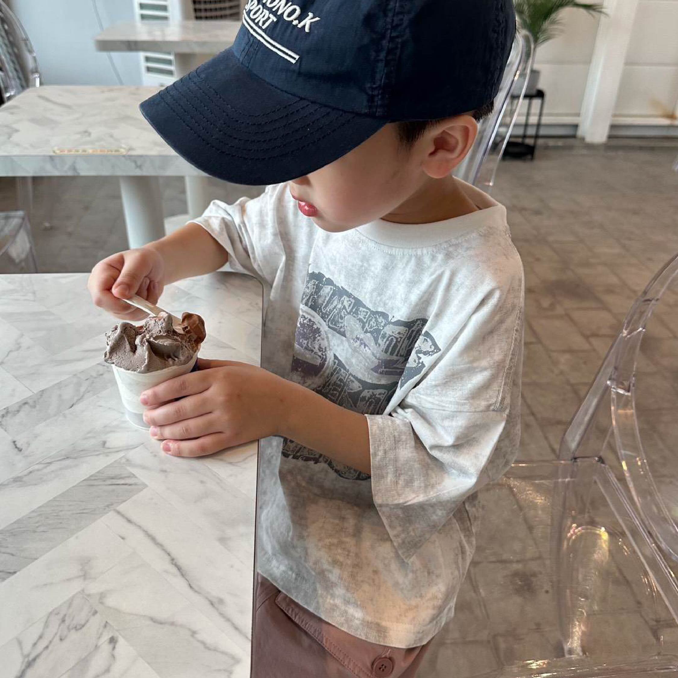 【H50145】藝術箭頭斑駁彩繪上衣